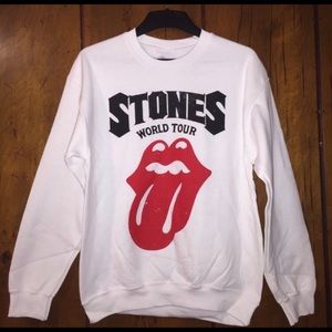 THE ROLLING STONES WORLD TOUR SWEATSHIRT